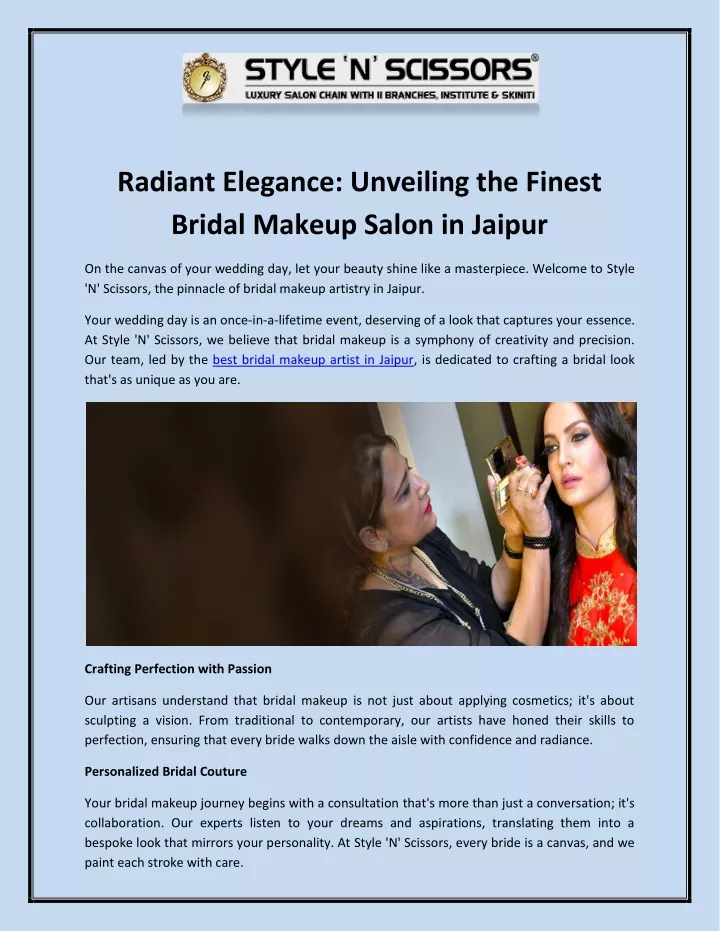 radiant elegance unveiling the finest bridal