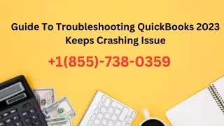 Fix QuickBooks 2023 Keeps Crashing on Startup or Open File