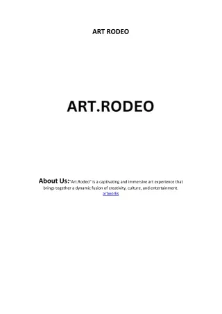 ART RODEO