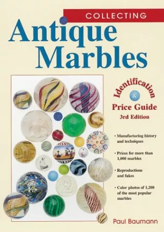 READ [PDF] Collecting Antique Marbles : Identification & Price Guide