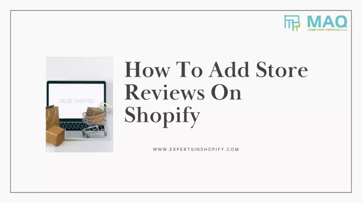 how to add store reviews on shopify