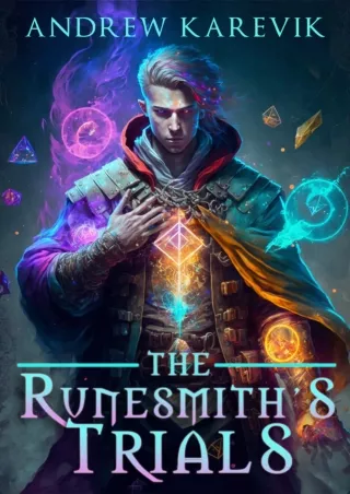 [PDF READ ONLINE] The Runesmith's Trials: A LitRPG Fantasy Adventure (The Secrets of Giantskarl Mountain Book 1)