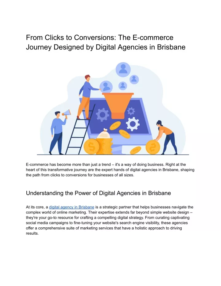 from clicks to conversions the e commerce journey