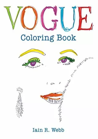 READ [PDF] Vogue Coloring Book