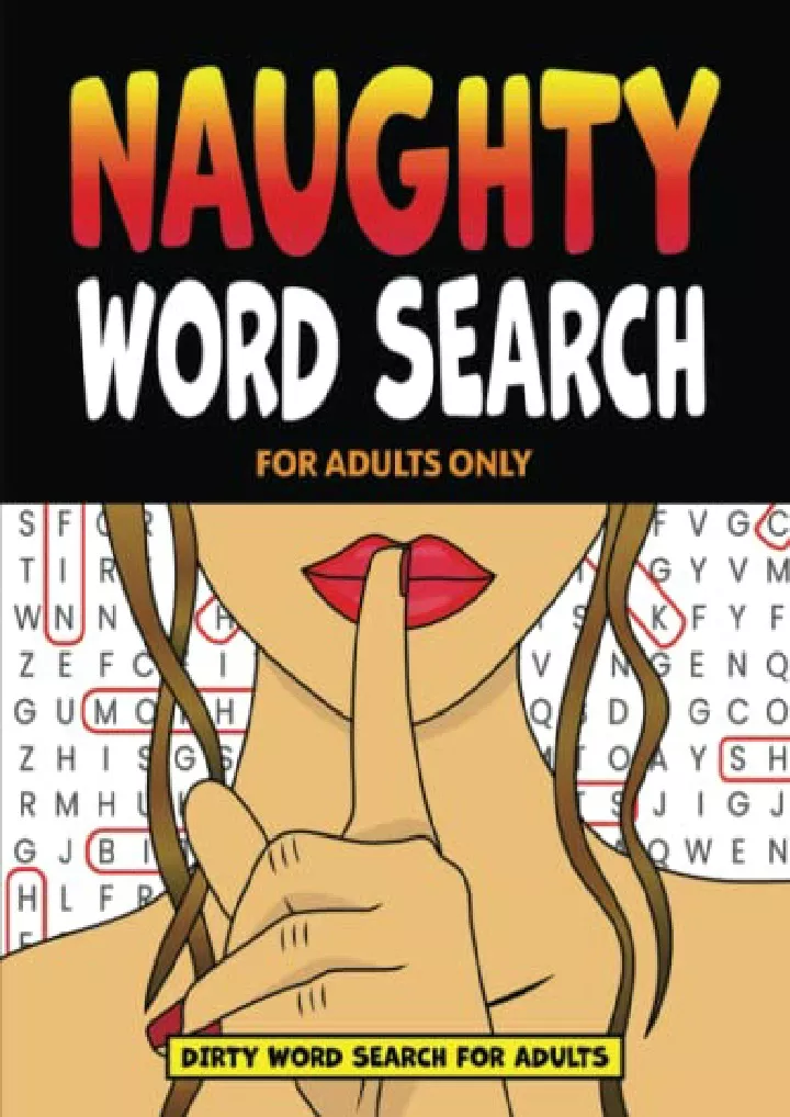 Ppt Pdf Read Naughty Word Search Dirty Word Search For Adults Funny