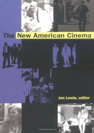 Read ebook [PDF] The New American Cinema