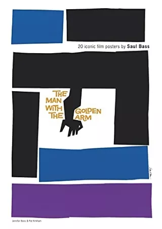 get [PDF] Download Saul Bass: 20 Iconic Film Posters