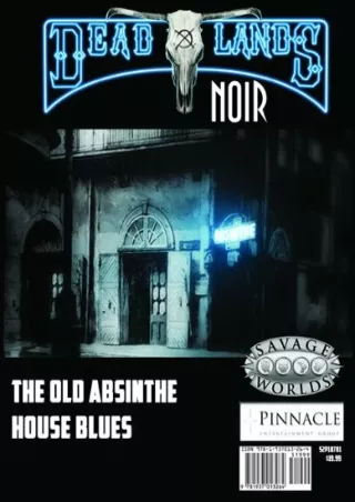 Download Book [PDF] Deadlands Noir: GM Screen with Adventure (S2P10701, Savage Worlds)