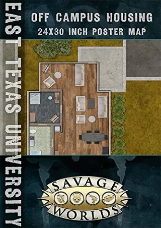 get [PDF] Download East Texas University Map: Classrooms/Off Campus Housing (Savage Worlds, S2P10313)