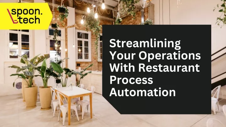 streamlining your operations with restaurant