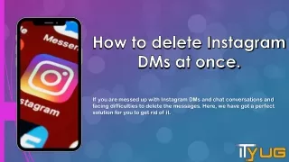 Delete Instagram Direct Messages