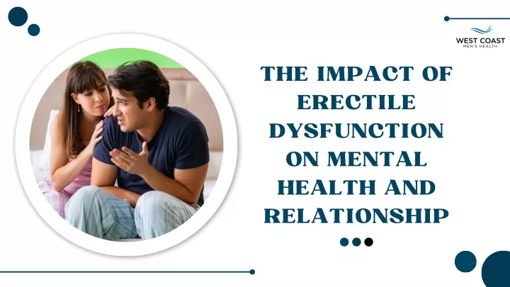 the impact of erectile dysfunction on mental