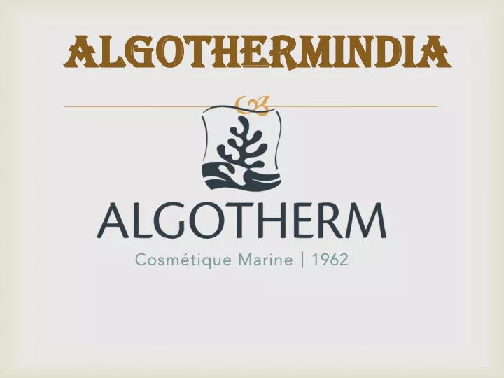 algothermindia