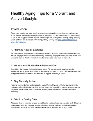 Healthy Aging_ Tips for a Vibrant and Active Lifestyle (1)
