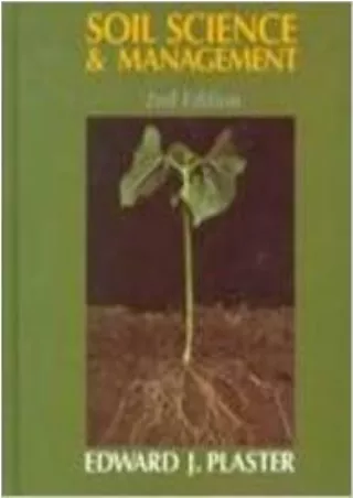 [PDF READ ONLINE] Soil Science and Management