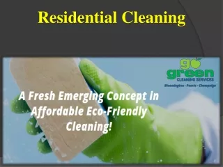 Residential Cleaning