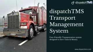 dispatchtms transport management system