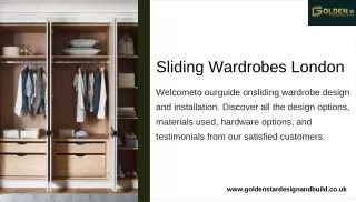 Sliding Wardrobes London: A Space-Saving Solution for Your Bedroom