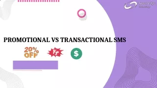 promotional vs transactional sms