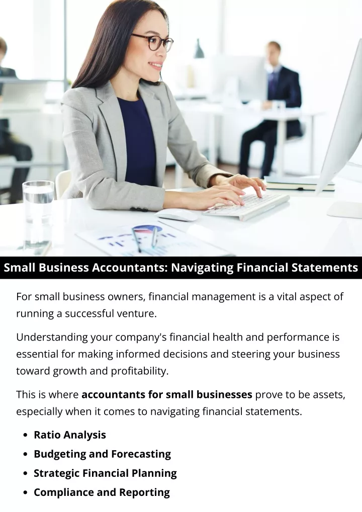 small business accountants navigating financial