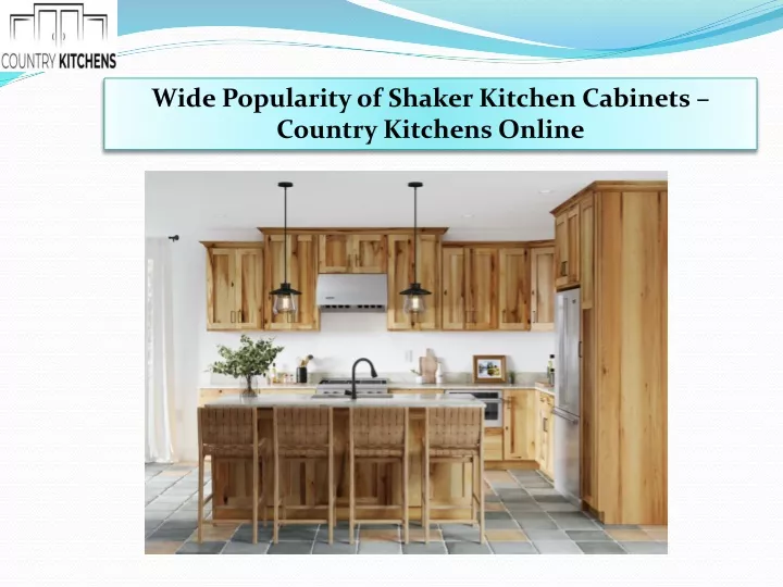 wide popularity of shaker kitchen cabinets