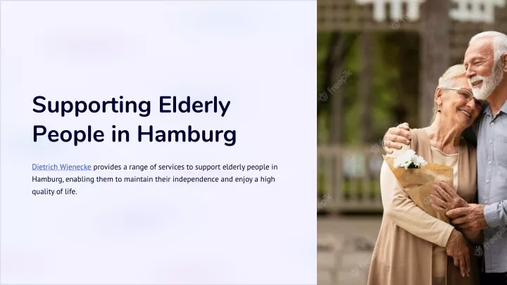 supporting elderly people in hamburg