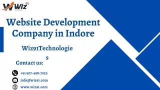 Top SEO Company in Indore : Wiz91technologies