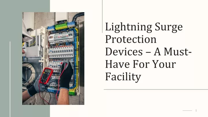 lightning surge protection devices a must have