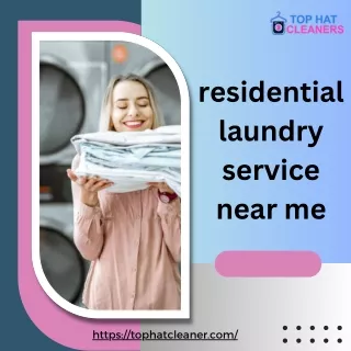 residential laundry service near me