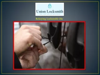 Rekeying Locksmith Okc