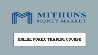 ONLINE FOREX TRADING COURSE {MMM}