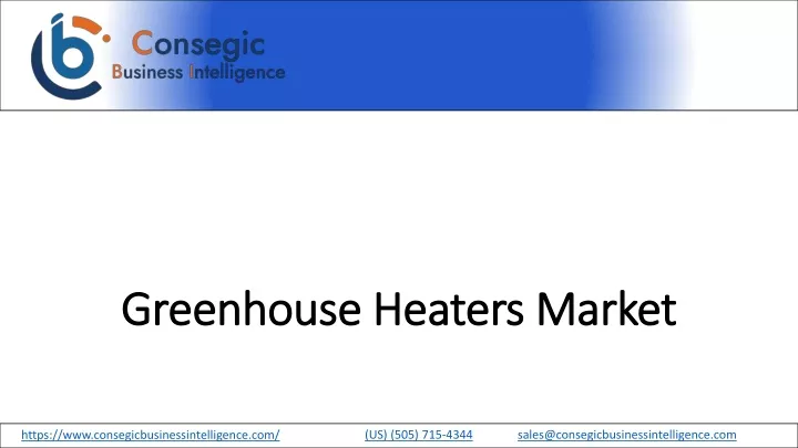greenhouse heaters market
