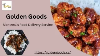 Montreal Food Delivery