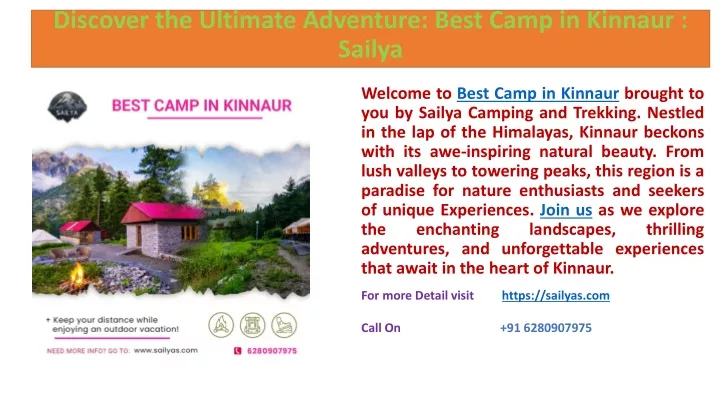 discover the ultimate adventure best camp