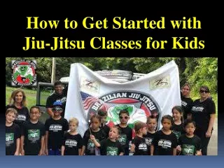 How to Get Started with Jiu-Jitsu Classes for Kids