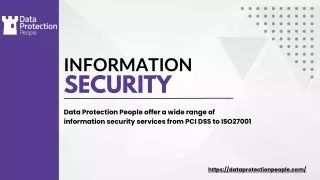 Information Security Consultant| Data Protection People