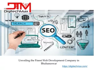 Unveiling the Finest Web Development Company in Bhubaneswar