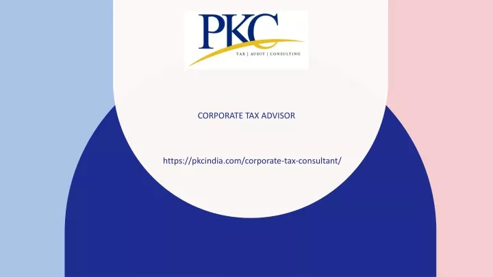 corporate tax advisor