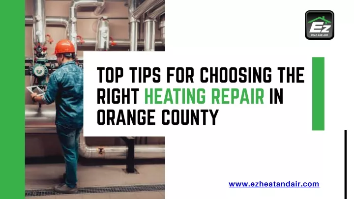 top tips for choosing the right heating repair