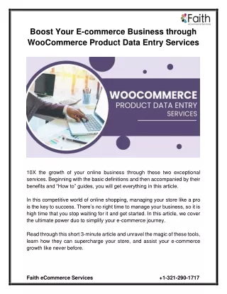 boost your e commerce business through