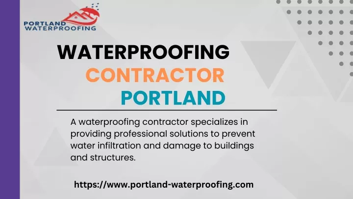waterproofing contractor