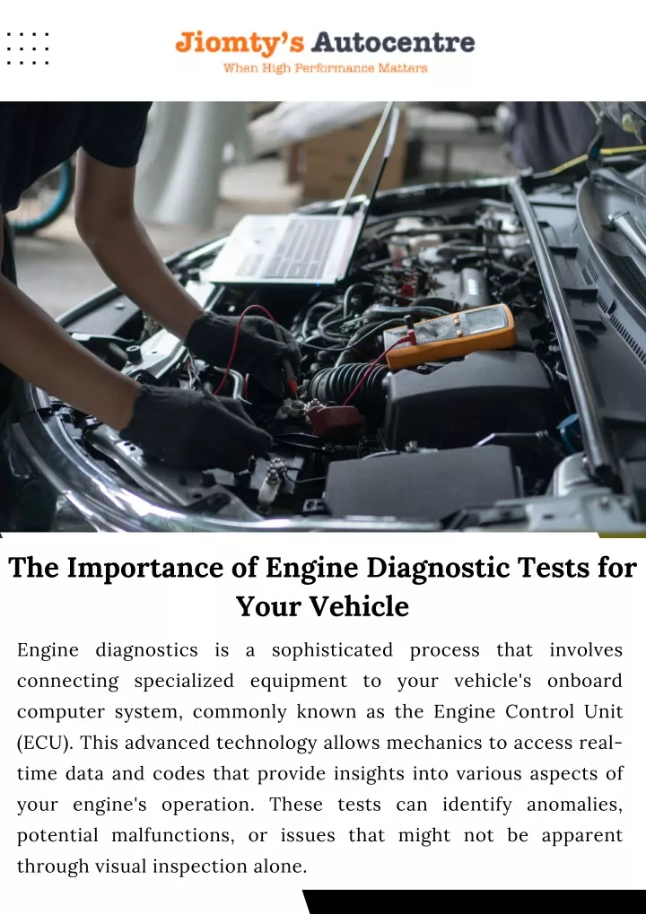 the importance of engine diagnostic tests