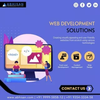 Web Development Company in Delhi, NCR: Abhisan Technology's Creative Excellence