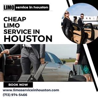 Cheap Limo Service in houston
