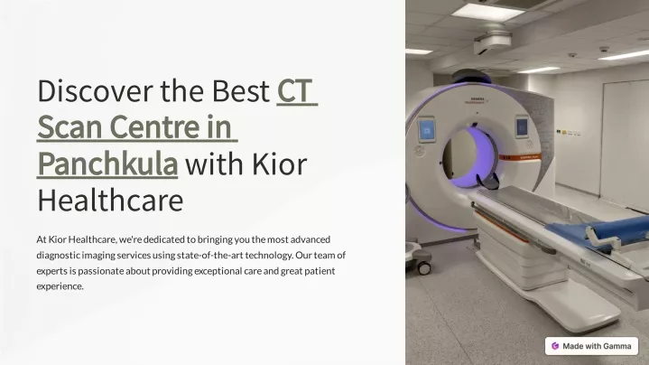 discover the best ct scan centre in panchkula