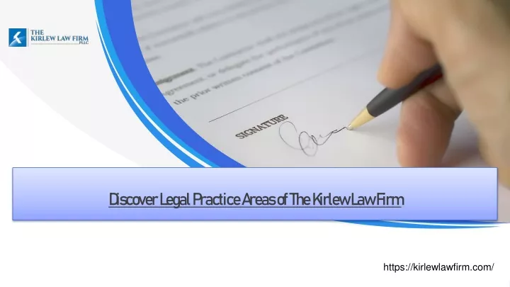discover legal practice areas of the kirlew