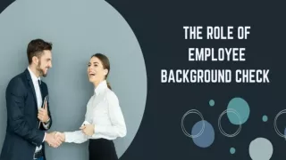 The Role of Employee Background Check While Hiring Indian Talents