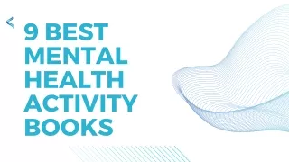 9 Best Mental Health Activity Books