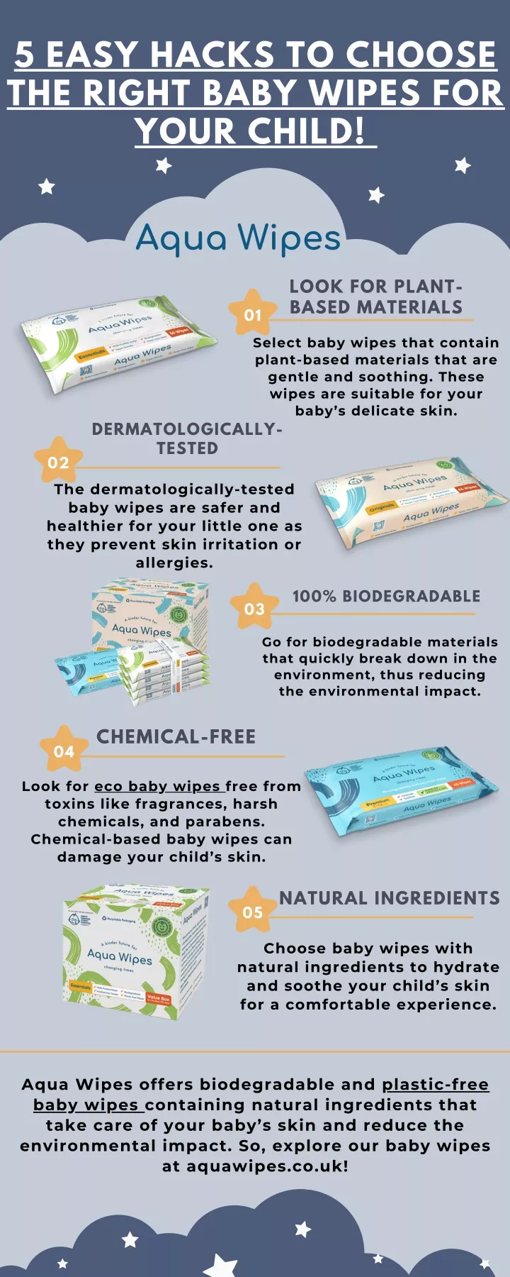 5 easy hacks to choose the right baby wipes