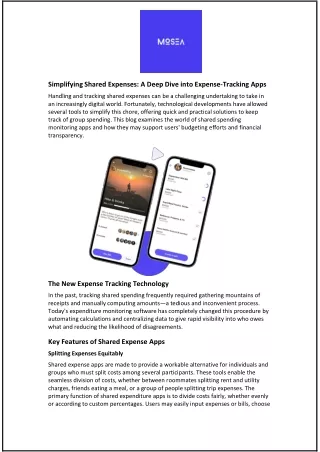 simplifying shared expenses a deep dive into